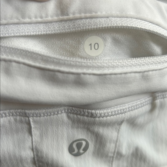 Lululemon Pace Setter Skort Skirt White Size 10 - Picture 13 of 15